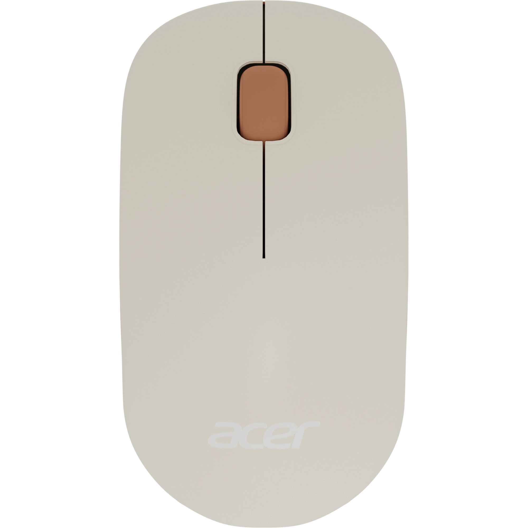 Компьютерная мышь Acer OMR200 бежевый, коричневый цена и фото