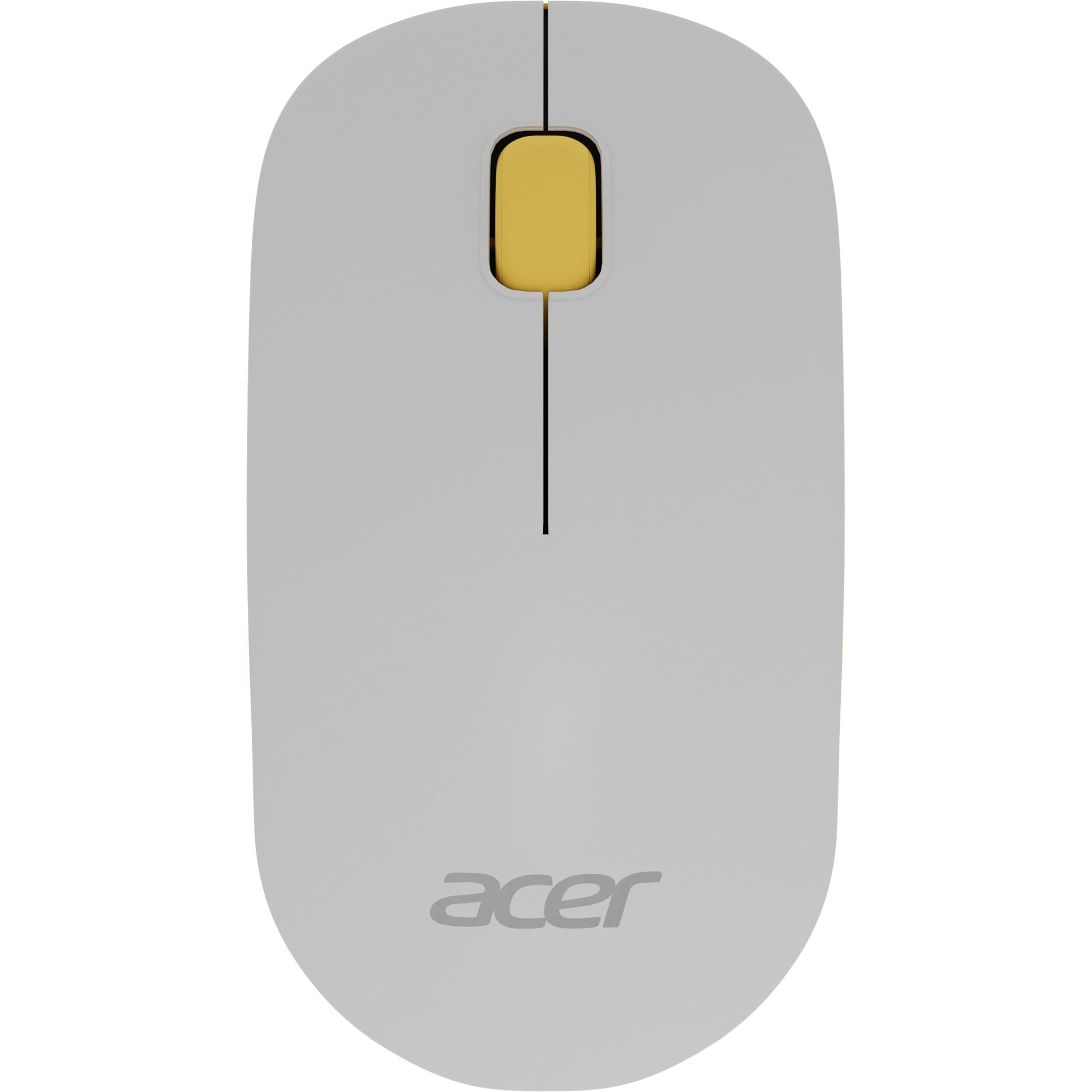 Компьютерная мышь Acer OMR200 желтый, серый цена и фото