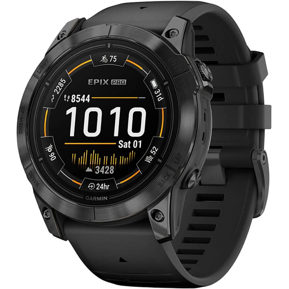 Смарт-часы Garmin Epix Pro Gen 2 серый, черный