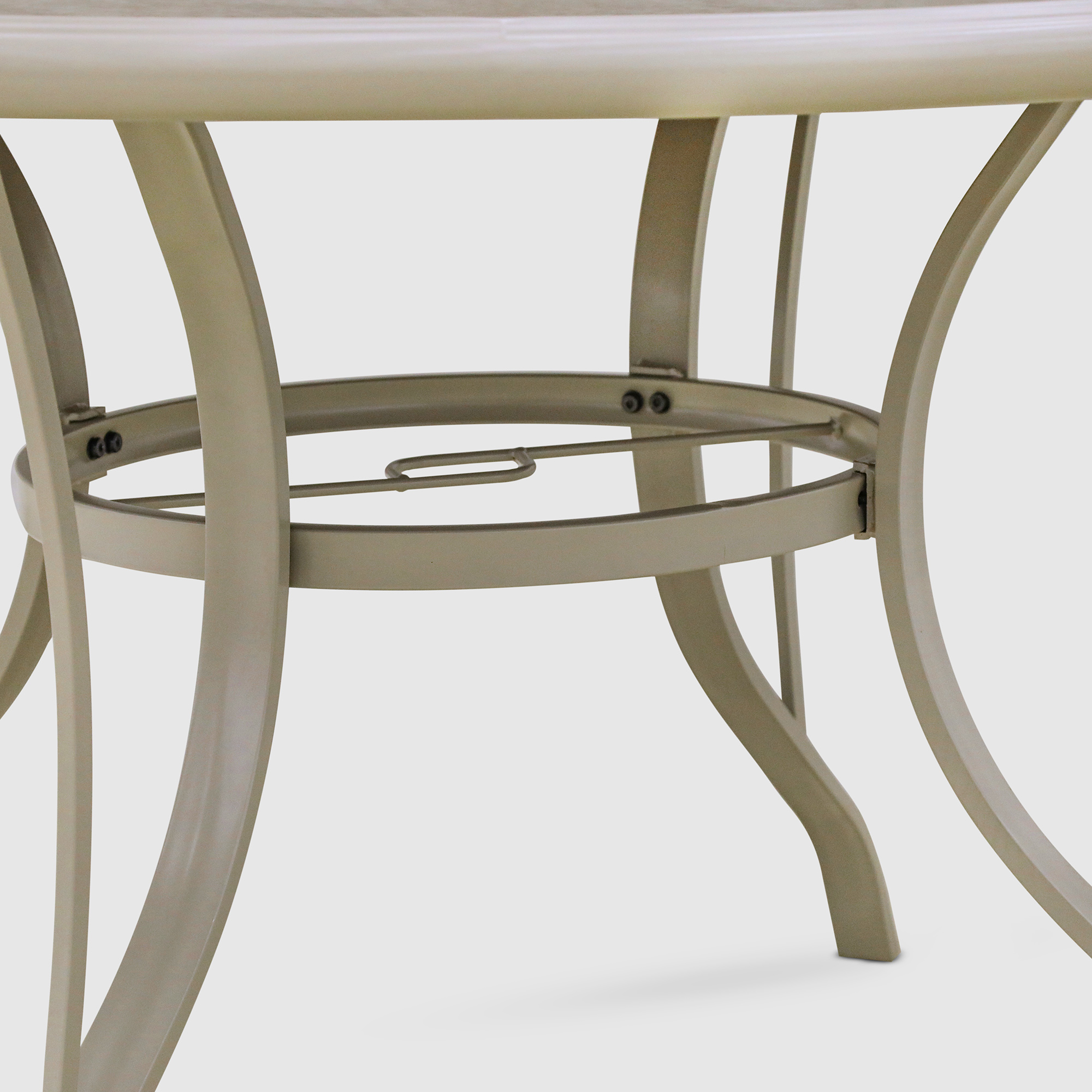 Комплект мебели Greenpatio с вращающимися стульями 5 предметов, цвет тауп, размер 122х70 - фото 19