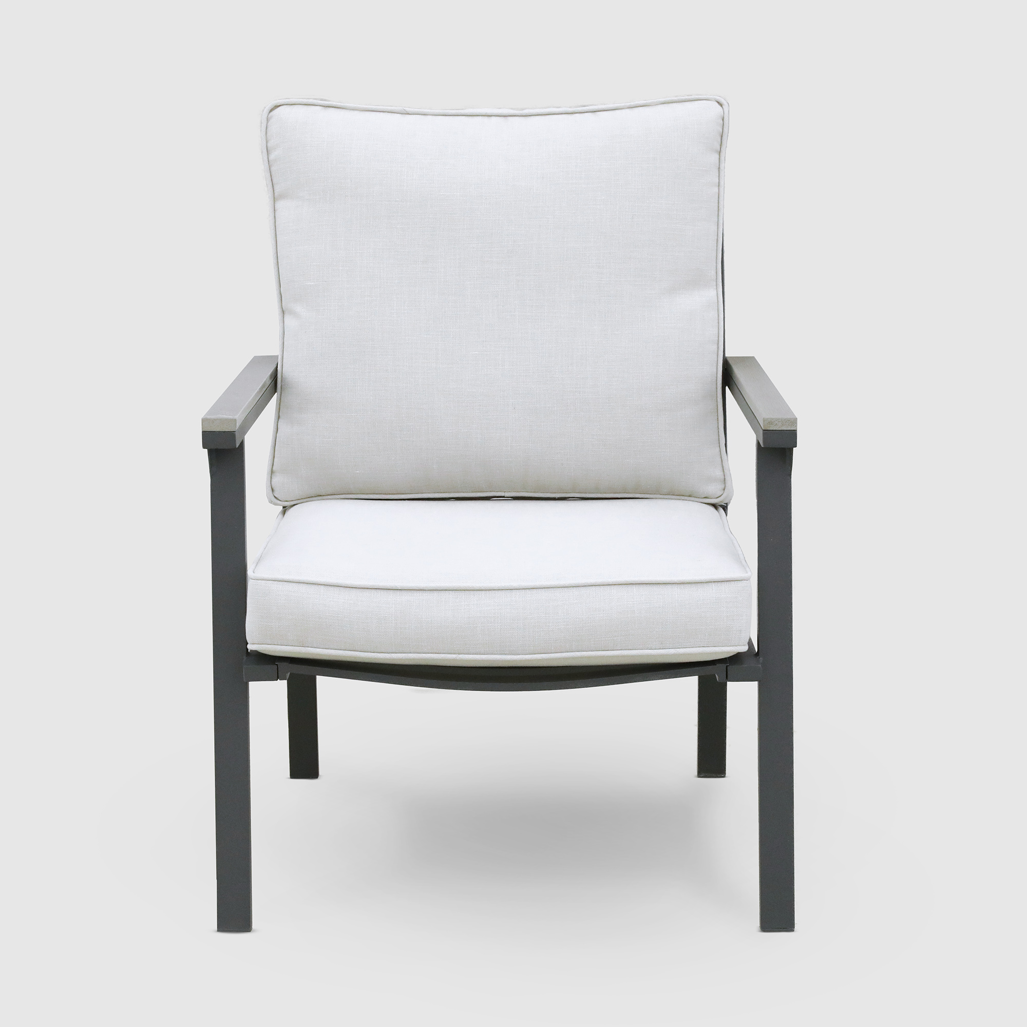 Комплект мебели Greenpatio серый с белым 4 предмета, цвет белый, размер 180х79х80 - фото 6