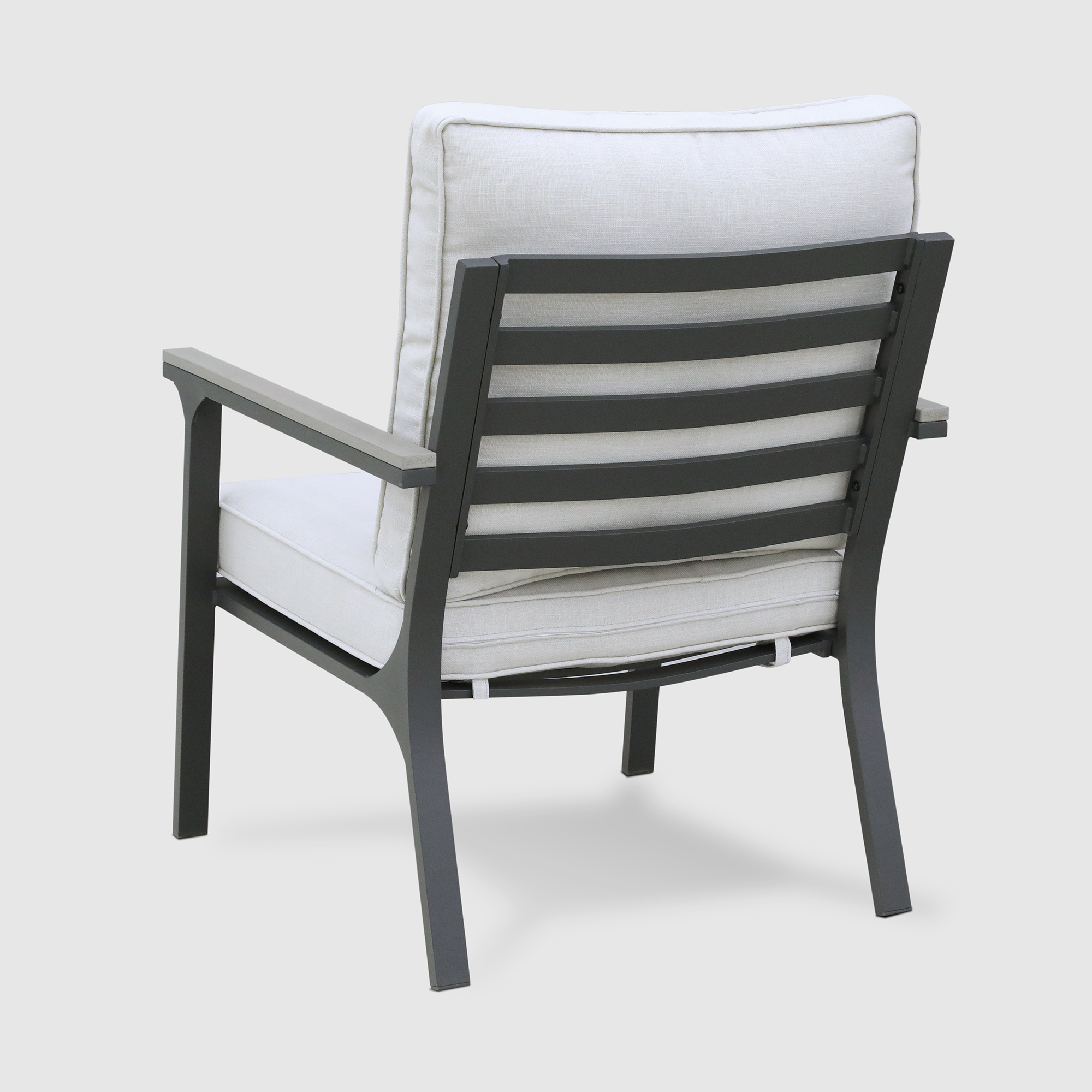 Комплект мебели Greenpatio серый с белым 4 предмета, цвет белый, размер 180х79х80 - фото 8