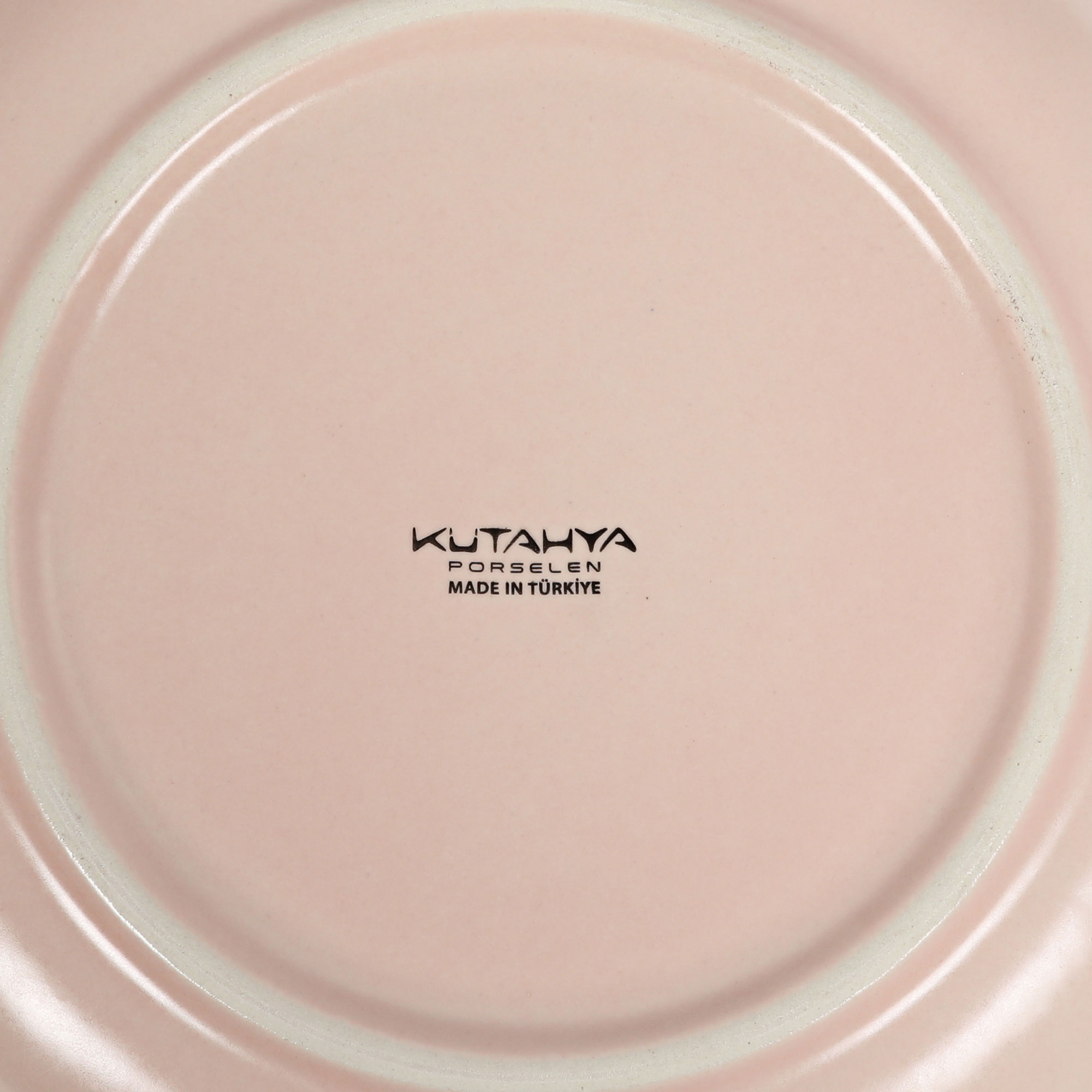 Набор глубоких тарелок Kutahya porselen Bevel розовый 21 см 2 шт - фото 3