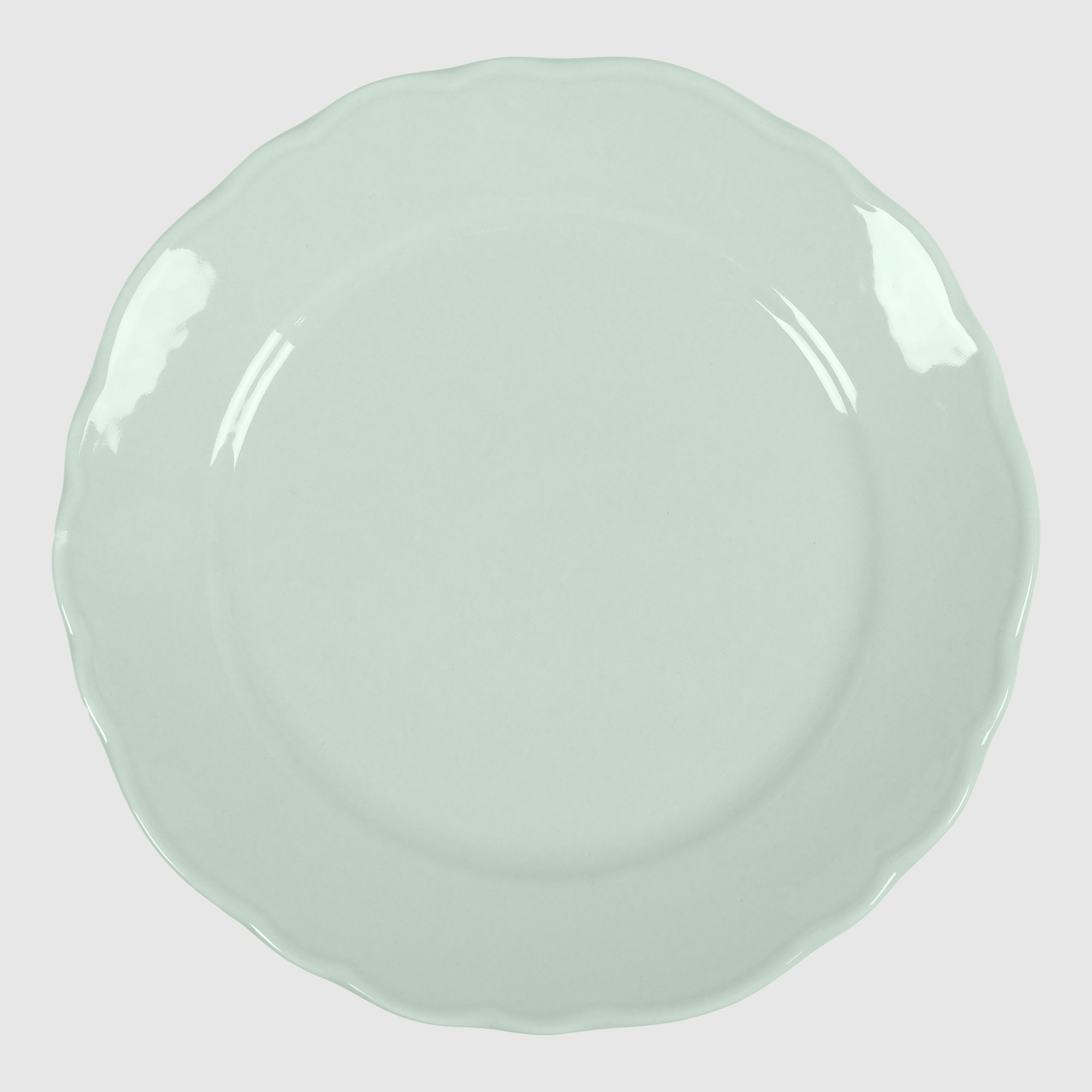 Тарелка Kutahya porselen Lar зелёная 19 см тарелка суповая 22 см kutahya porselen irem недекорированная