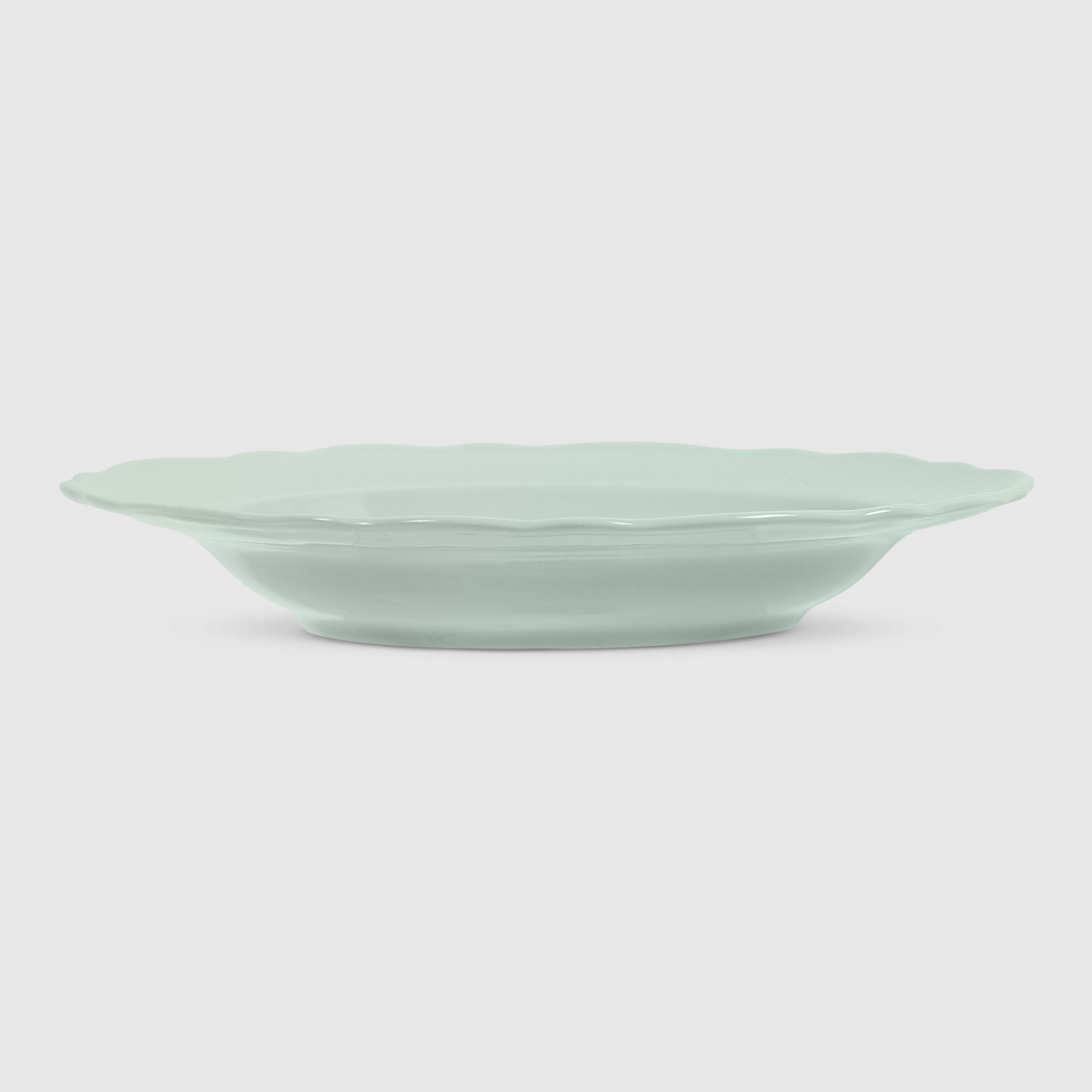 Тарелка глубокая Kutahya porselen Lar зелёная 22 см, цвет зеленая - фото 2