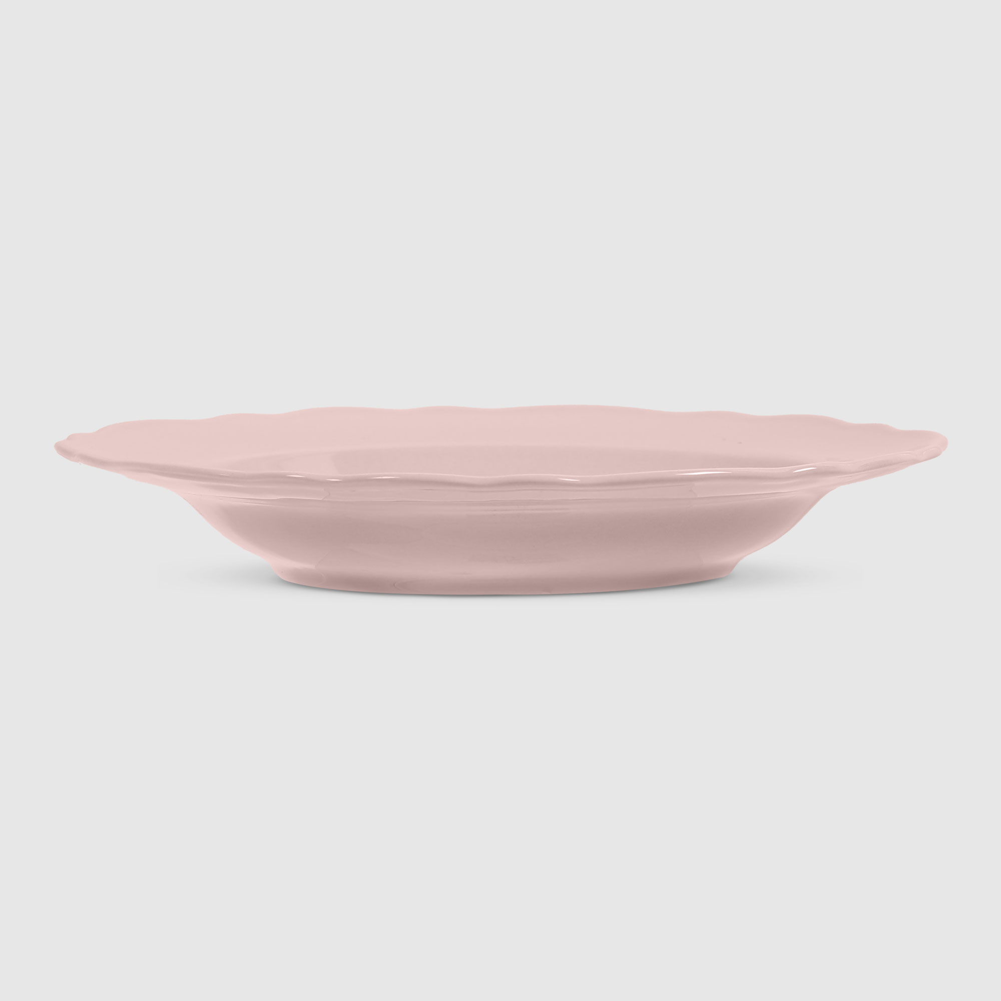 Тарелка глубокая Kutahya porselen Lar розовая 22 см, цвет розовый - фото 2