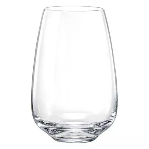Набор стаканов Crystalex Жизель без декора 450 мл 6 шт набор стаканов pozzi milano 1876 modern classic для воды серый 0 32 л 2 предмета
