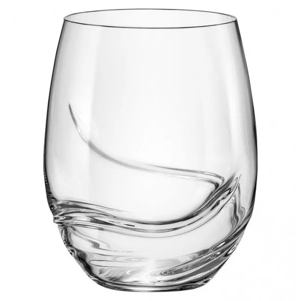 Набор стаканов Crystalex Турбуленция для виски 500 мл 2 шт, цвет прозрачный - фото 2