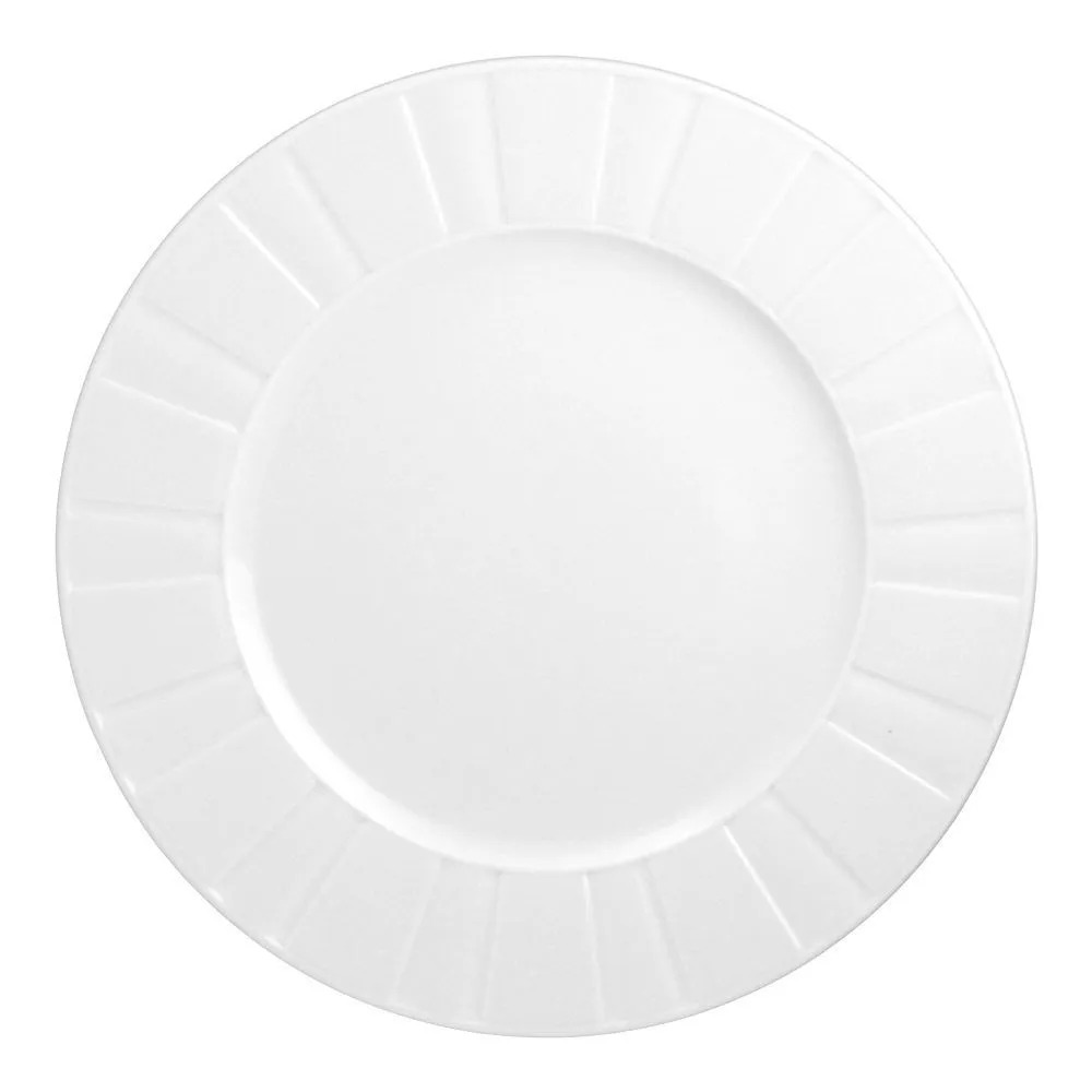 Тарелка десертная Cmielow Oktawa недекорированная 21 см тарелка круглая акку 8673а десертная 18 см