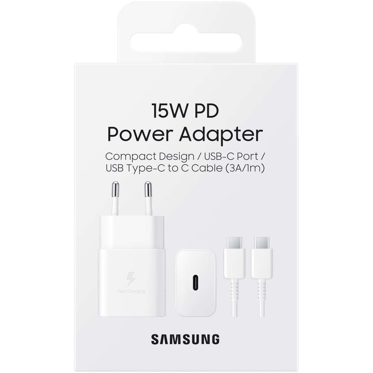 Сетевое зарядное устройство Samsung EP-T1510 белый - фото 5