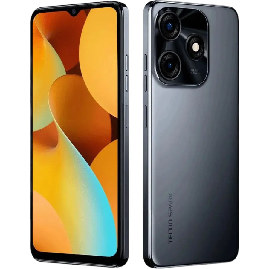Смартфон TECNO Spark 10C 128 Гб черный