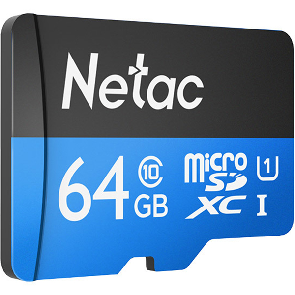 Карта памяти Netac P500 MicroSDXC 16 Гб