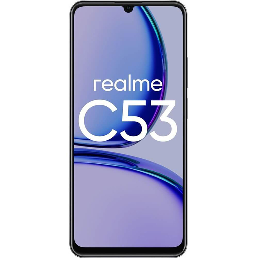 Смартфон Realme C53 128 ГБ черный новый аккумулятор blp803 5000 мач для смартфона oppo realme c17 realme v3 realme q3i realme 7i высококачественные батареи