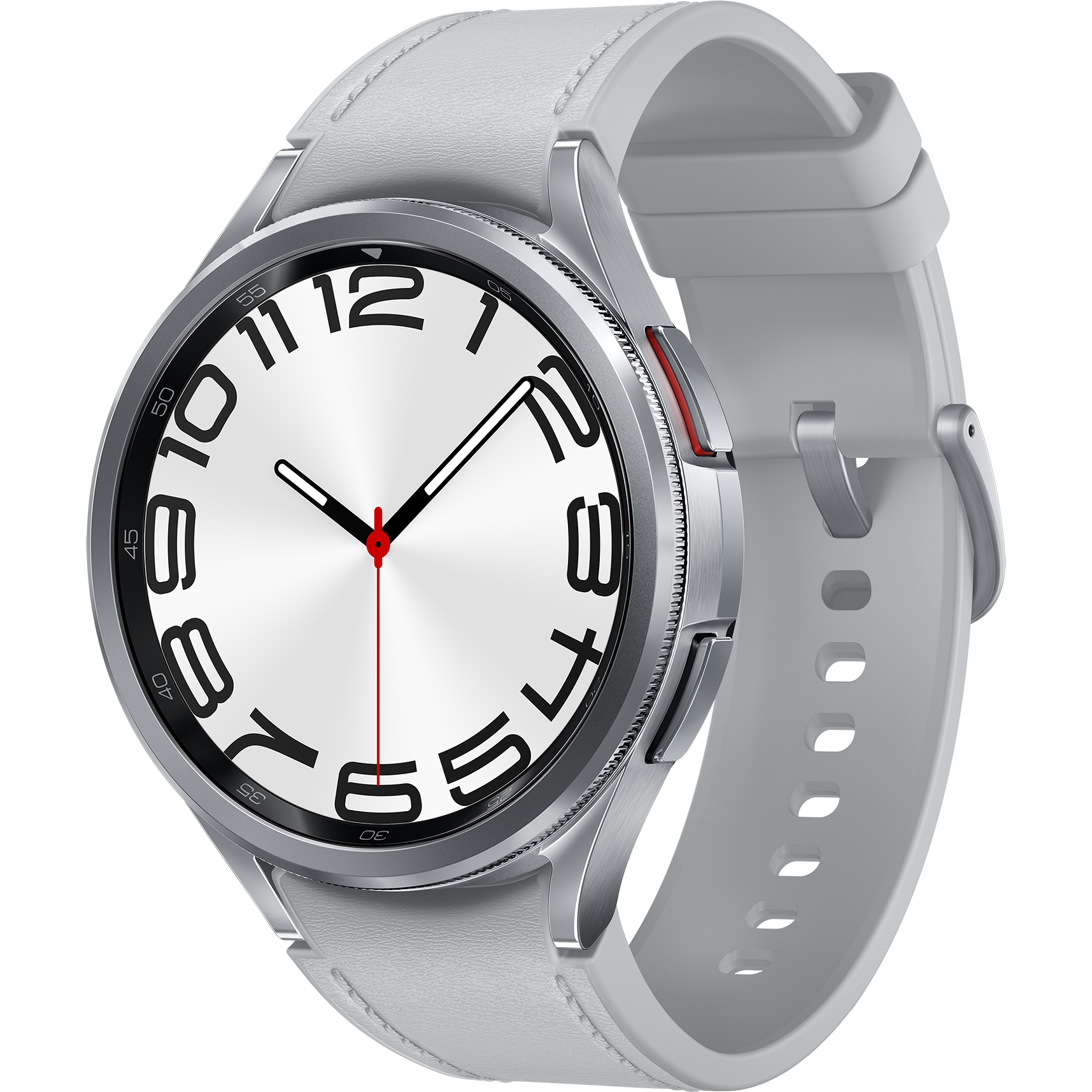 Смарт-часы Samsung Galaxy Watch6 Classic 47 мм серебристый фото
