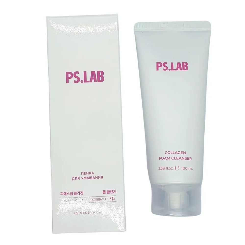 Пенка для умывания PSLAB с коллагеном 100мл очищающая пенка баланс dr esthetica no acne adults 200 мл