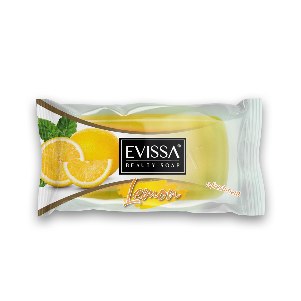 Мыло глицериновое Evissa Лимон 75 гр