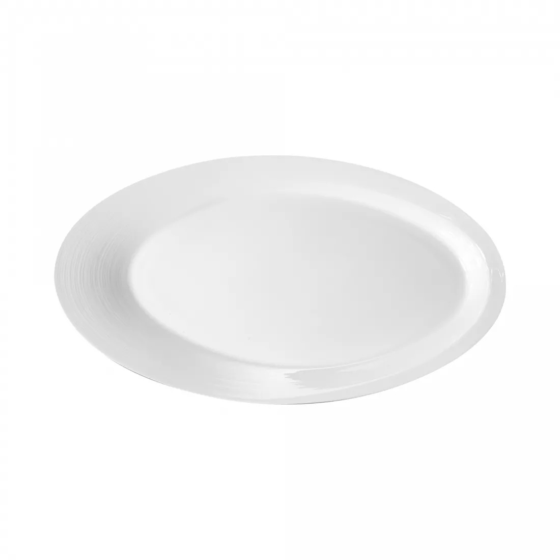 фото Блюдо овальное narumi воздушный белый 38 см наруми