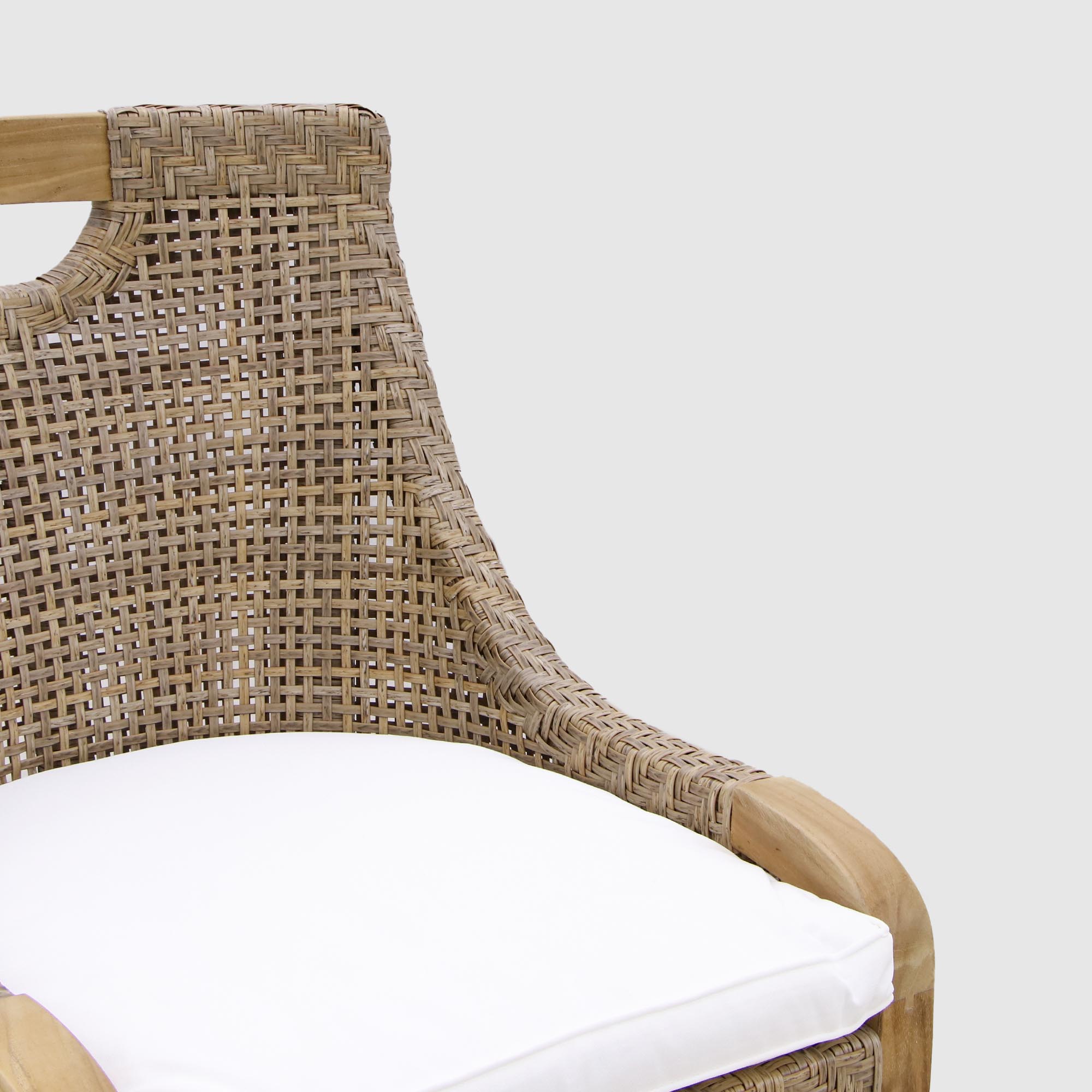 Комплект мебели Jepara curved из 9 предметов (101), цвет светло-коричневый, размер 60х60х90 - фото 12