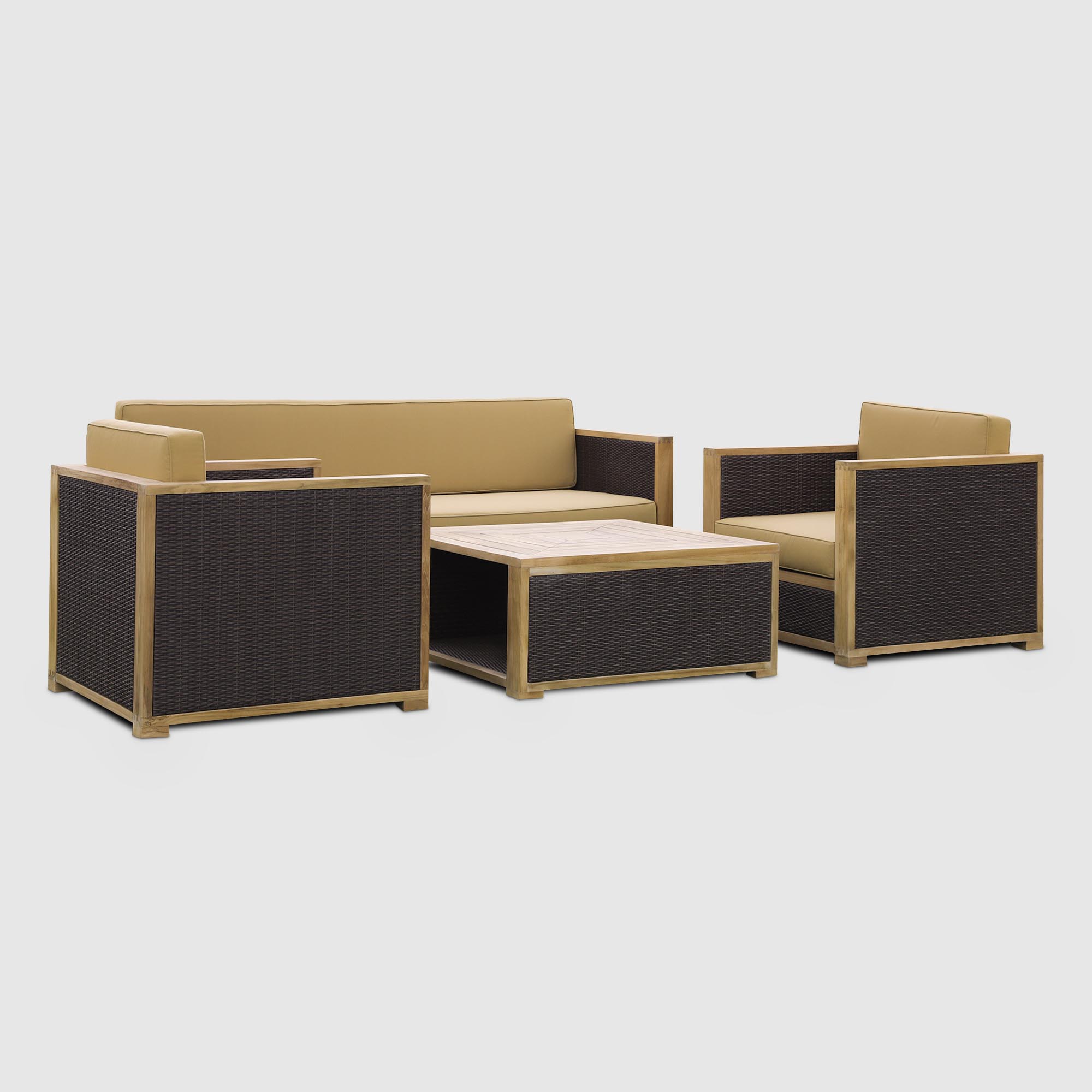 Комплект садовой мебели Jepara из 4 предметов раковина для мебели stella polar комфорт 80