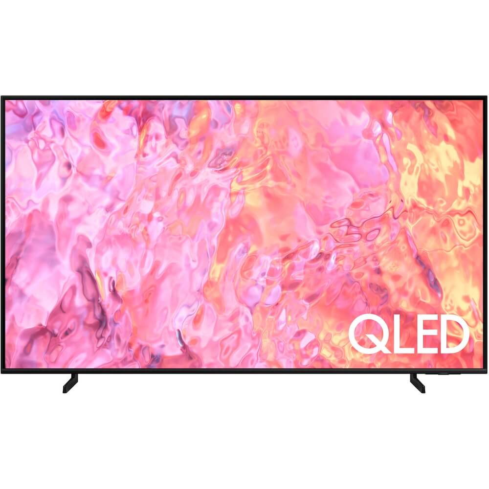 Телевизор 70-98 Samsung QLED QE75Q60CAUXRU, цвет черный