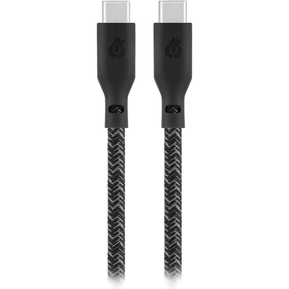 Кабель uBear Trend Cable USB-C 1,2 м черный - фото 2