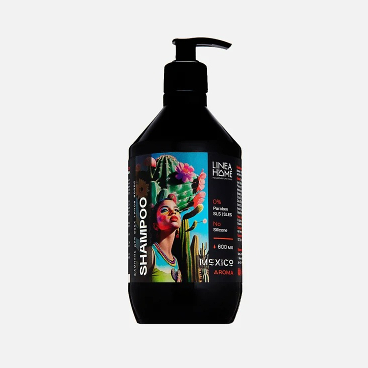 Шампунь для волос Lineahome Mexico aroma 600мл pharmlevel гель очищающий для микробиома кожи niacin