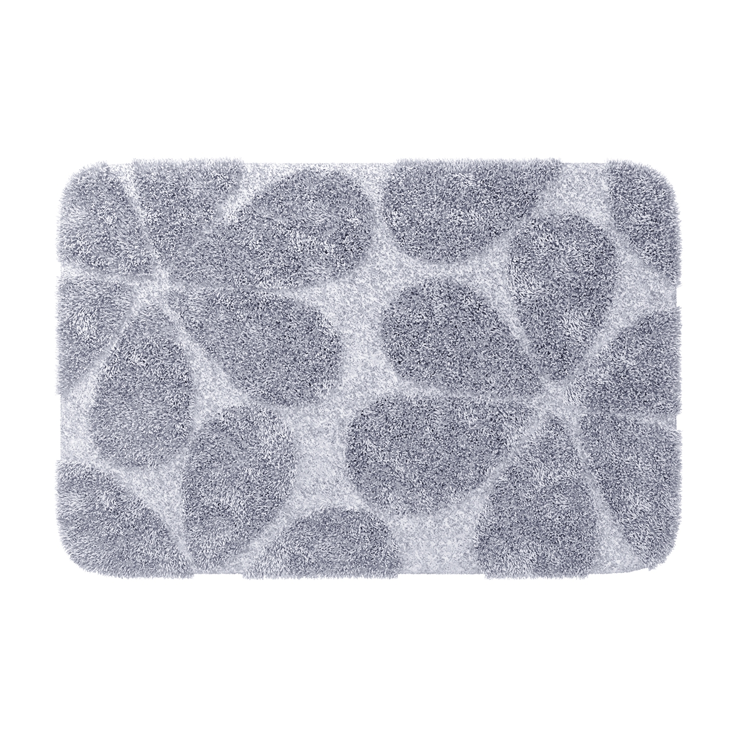Коврик для ванной WasserKRAFT Diemel Micro Chip, цвет серый