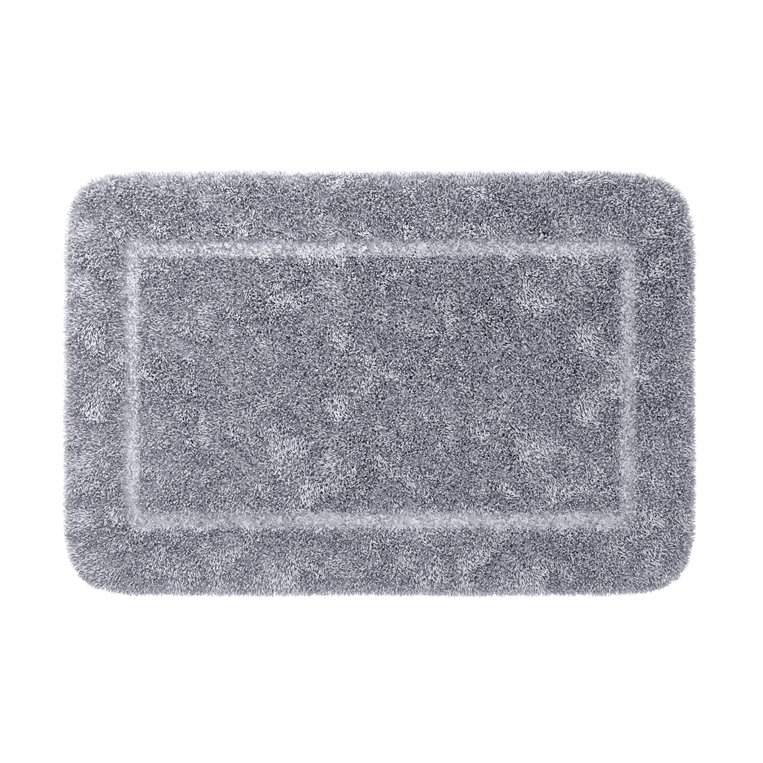 Коврик для ванной WasserKRAFT Lopau Micro Chip, цвет серый