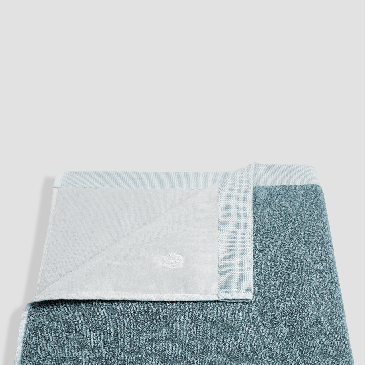 Полотенце  двустороннее Togas Конвилл бирюзовое 40х60 см, цвет бирюзовый - фото 4