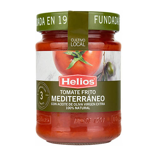 Соус Helios Tomate frito mediterraneo томатный с добавлением оливкового масла 300 г масло оливковое itlv extra virgin balancio 500 мл стеклянная бутылка