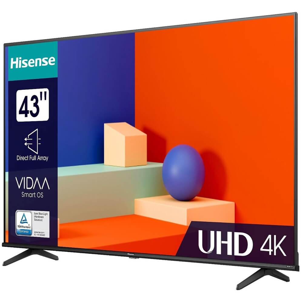 Телевизор Hisense 43A6K, цвет черный - фото 3