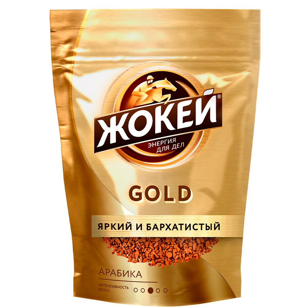 Кофе растворимый Жокей Голд, 75 г nescafe нескафе gold растворимый 75 гр