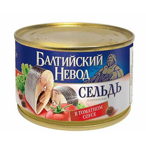 Сельдь Главпродукт Балтийский Невод в томатном соусе 240 г