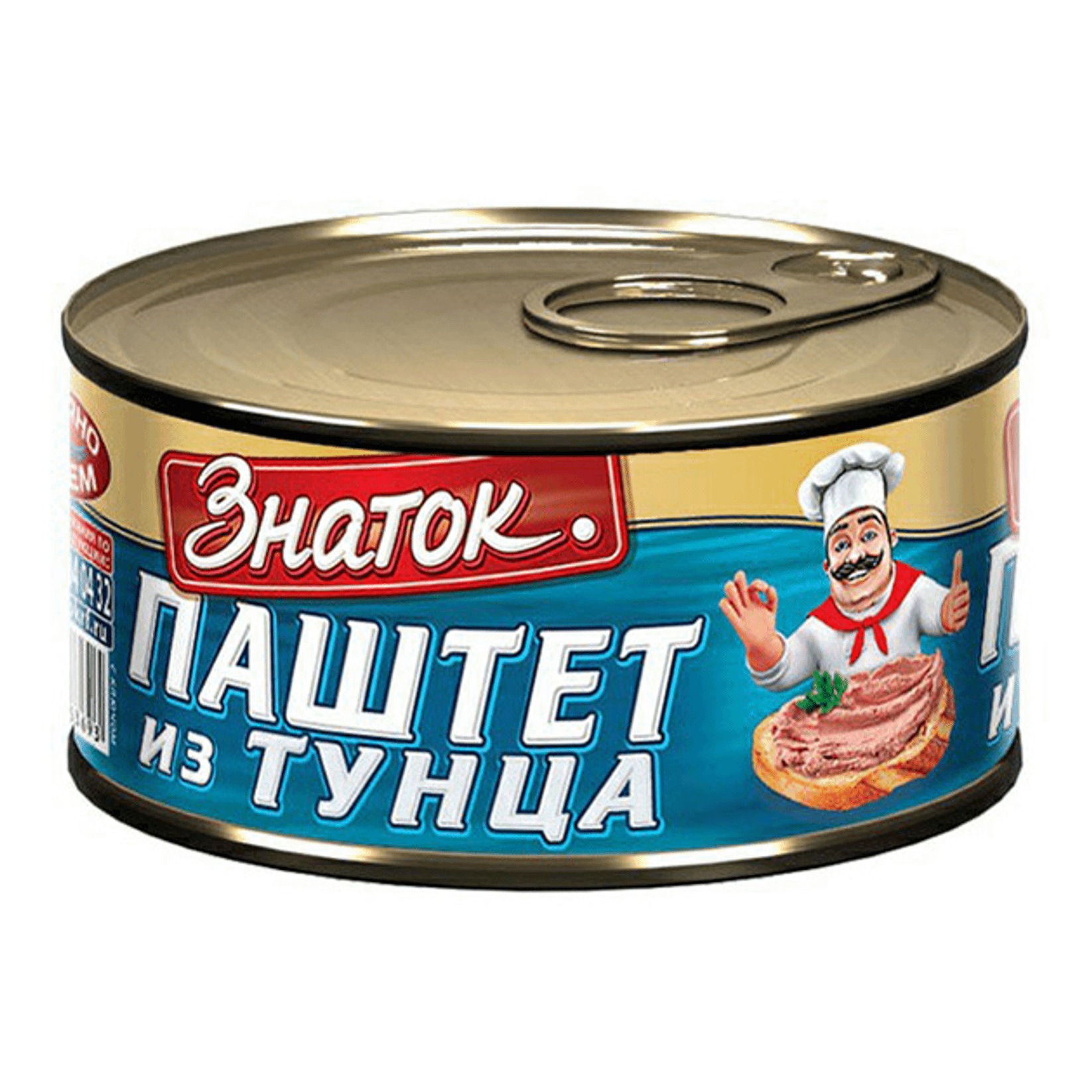 Паштет Знаток из тунца 125 г килька балтийская знаток прод в томатном соусе 240 г