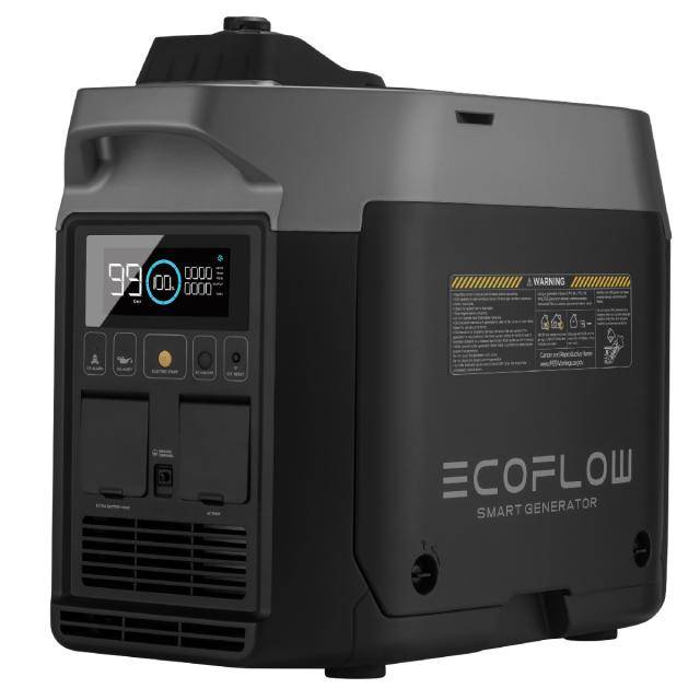Генератор двухтопливный Ecoflow Smart Generator, цвет черный R80N-i - фото 1