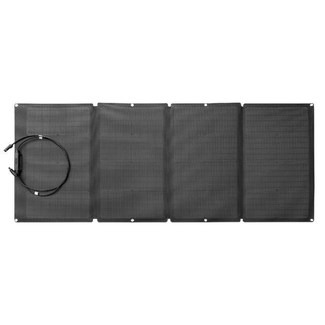 Панель солнечная Ecoflow портативная 160W фонарь кемпинговый аккумуляторный солнечная батарея 12 х 13 5 см от usb