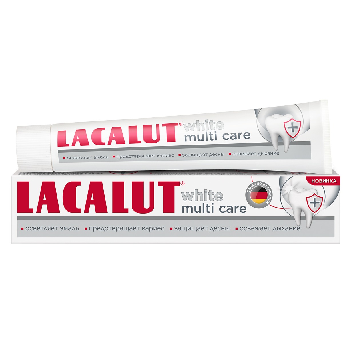 Зубная паста Лакалют White Multi Care 60 гр зубная паста lacalut basic white 75 мл