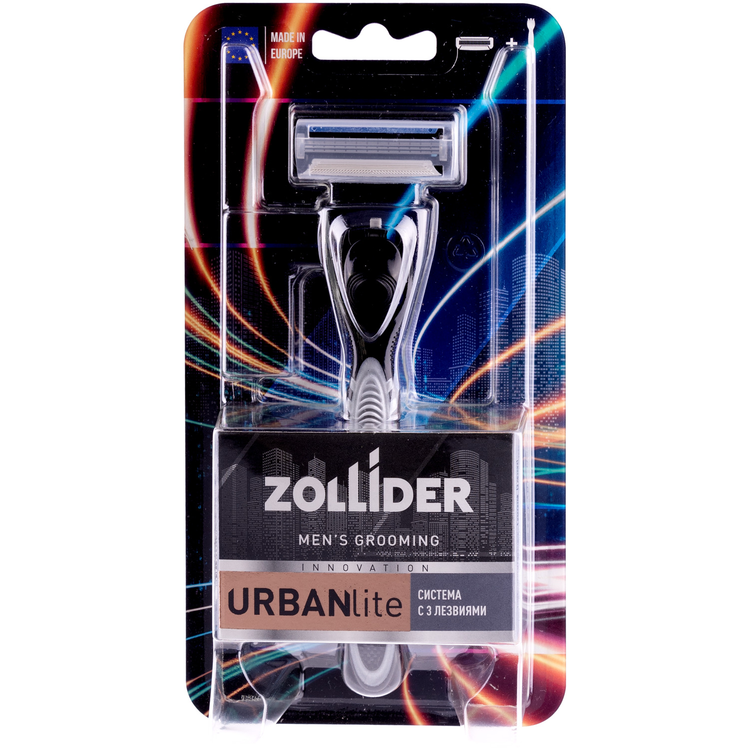 фото Системный станок с 1 кассетой zollider urban lite 3 лезвия