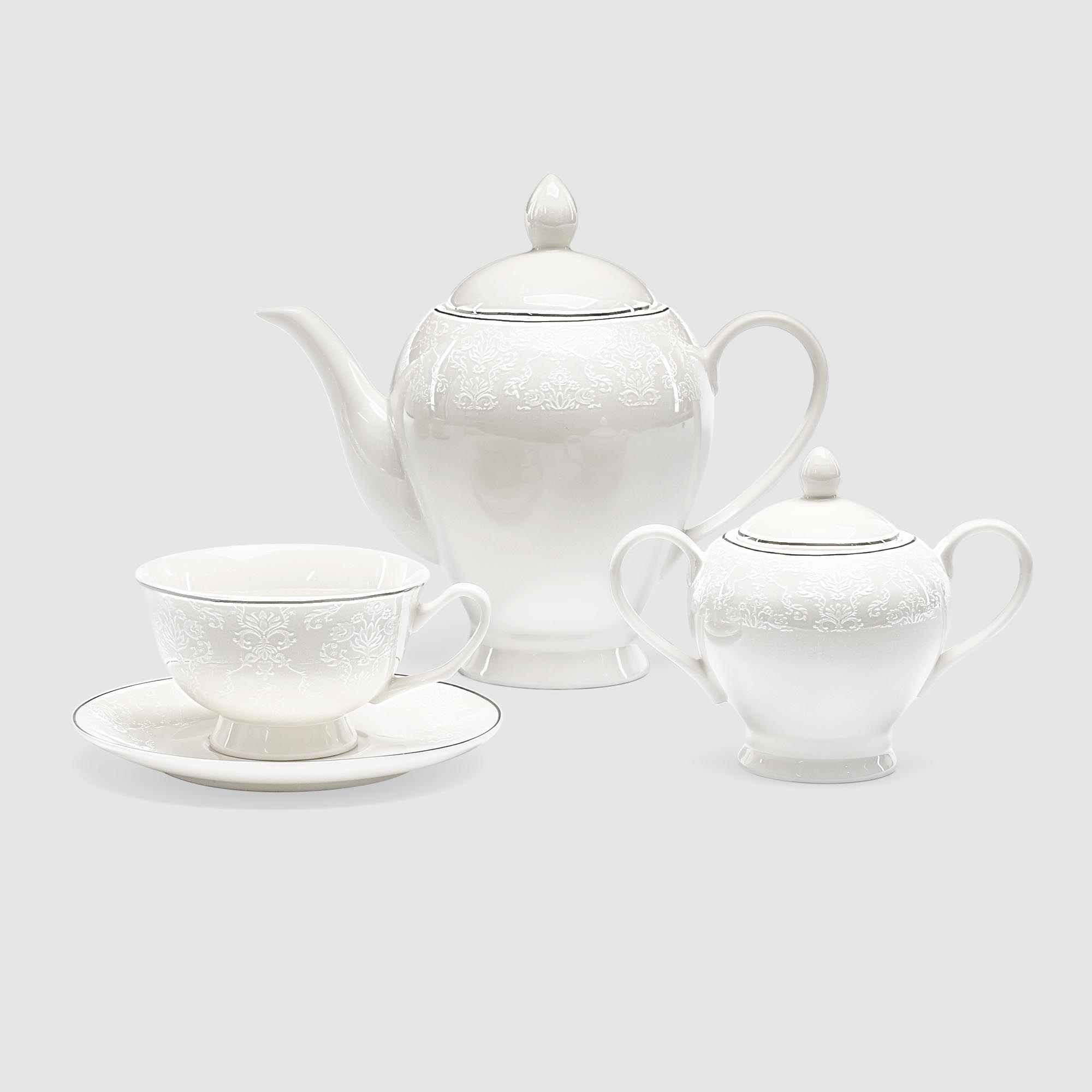 Сервиз чайный French garden Grace 14 предметов 6 персон чайный сервиз lefard на 6 персон 14 предметов серый
