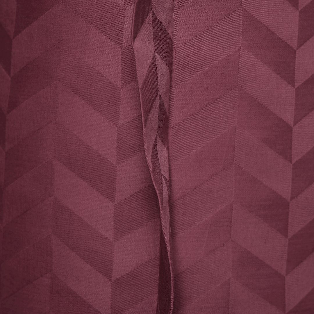 Комплект постельного белья Mona Liza Royal Двуспальный Бордовый, размер Двуспальный - фото 6