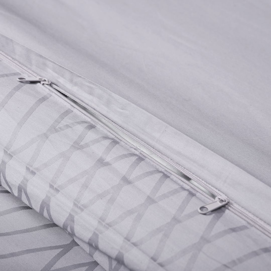 Комплект постельного белья Mona Liza Royal Двуспальный серый, размер Двуспальный - фото 3