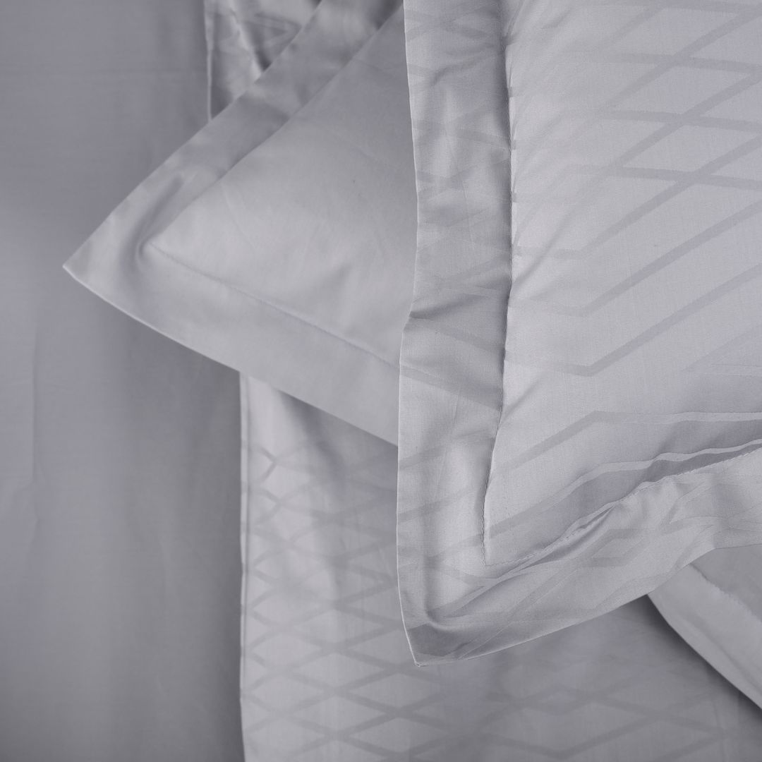 фото Комплект постельного белья mona liza royal евро серый