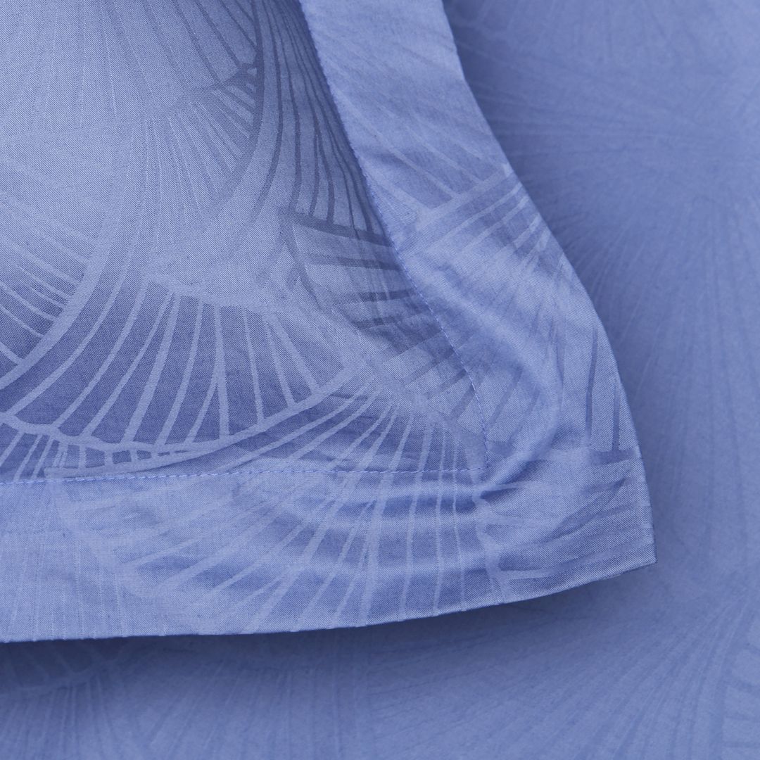 фото Комплект постельного белья mona liza royal семейный голубой