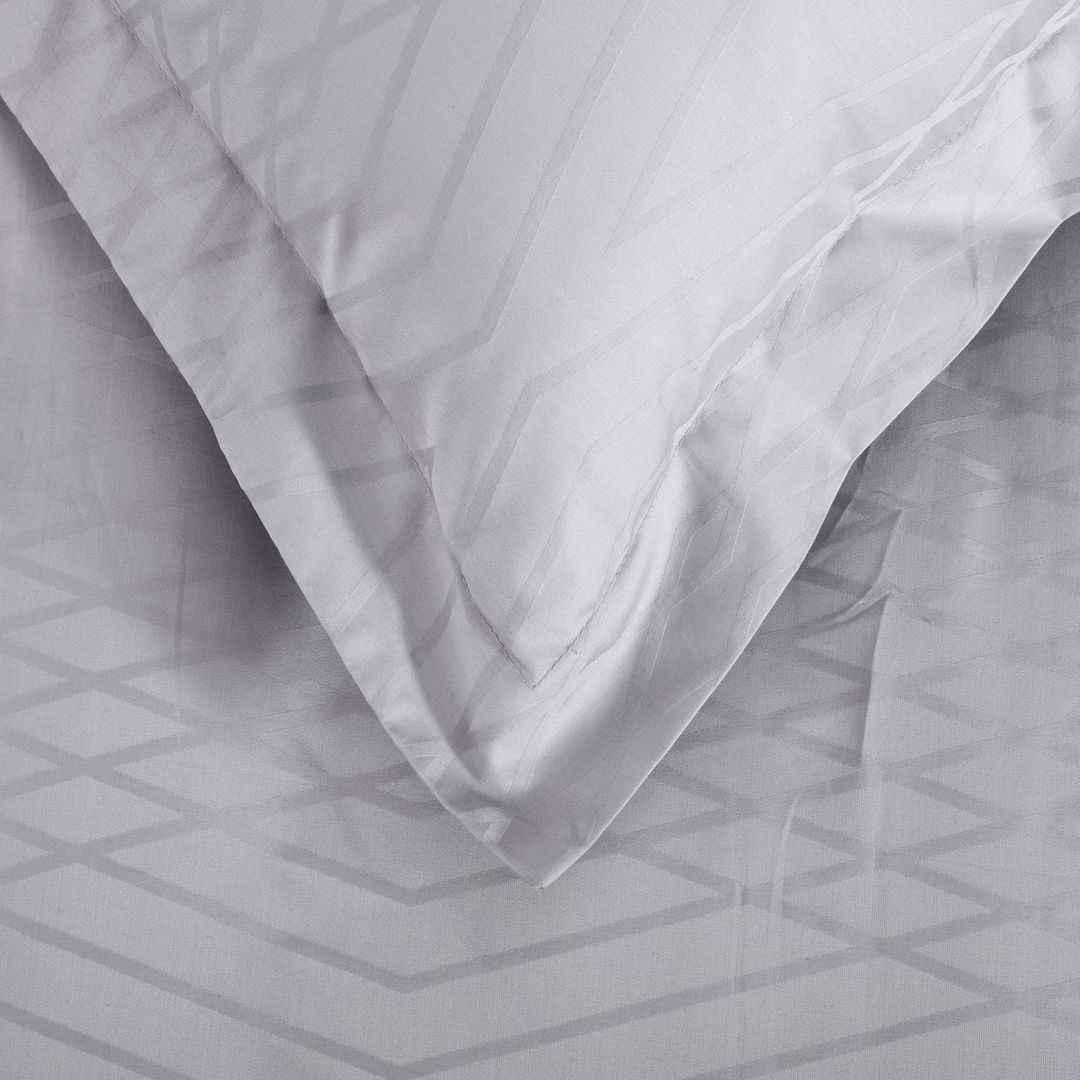 фото Комплект постельного белья mona liza royal семейный серый