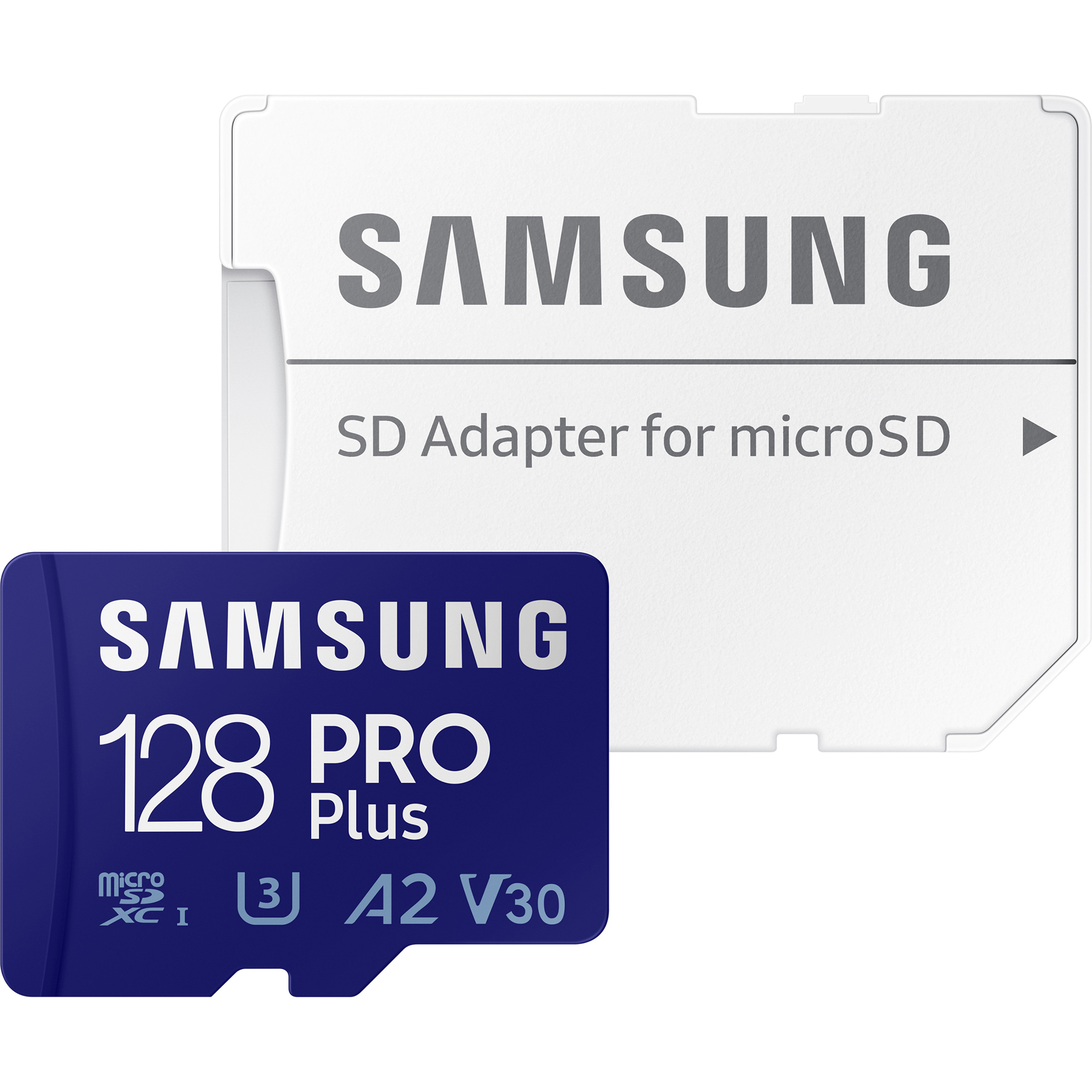 Карта памяти Samsung Pro Plus MicroSDXC 128 Гб с адаптером