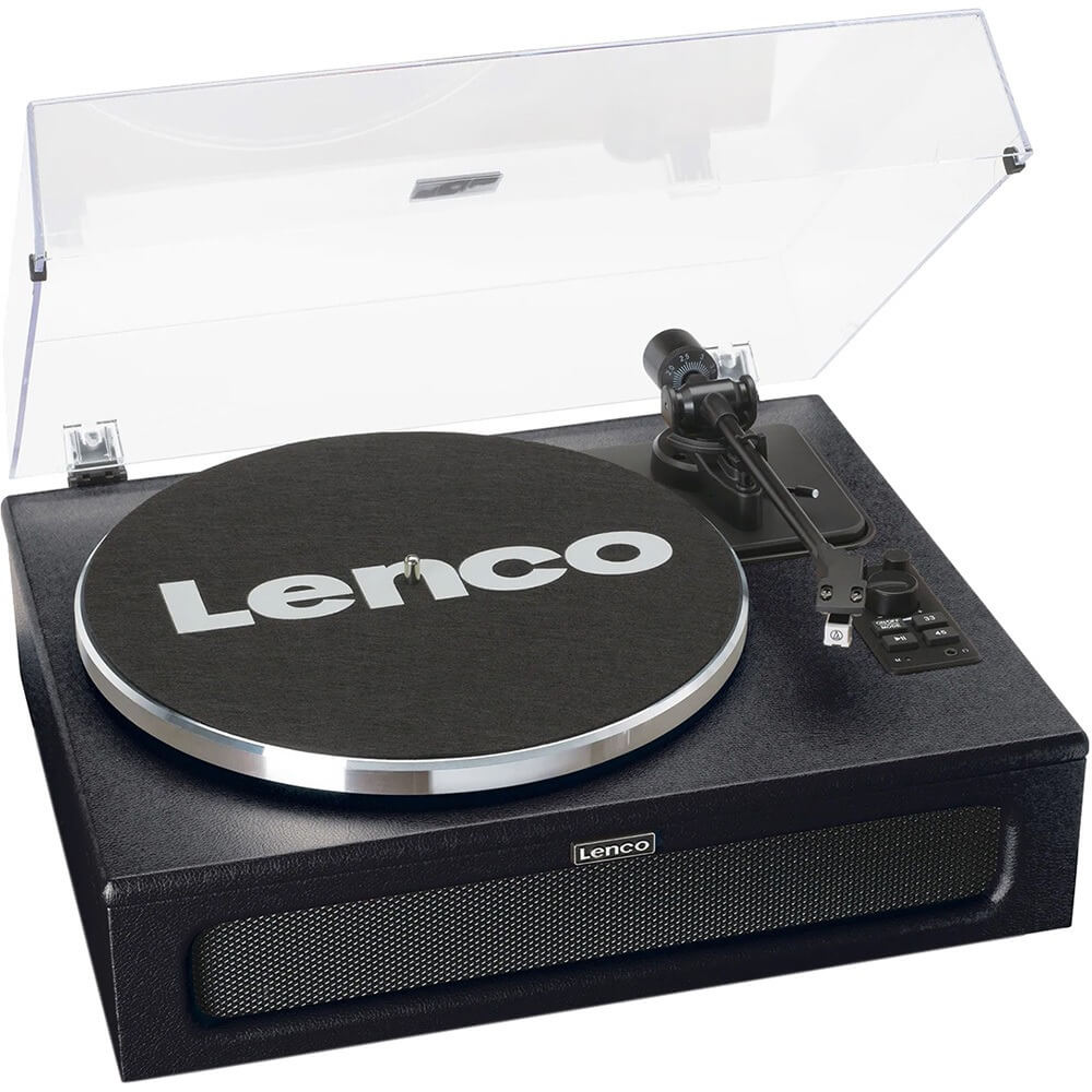 Проигрыватель виниловых пластинок Lenco LS-430 Black проигрыватель виниловых дисков lenco ls 470wa