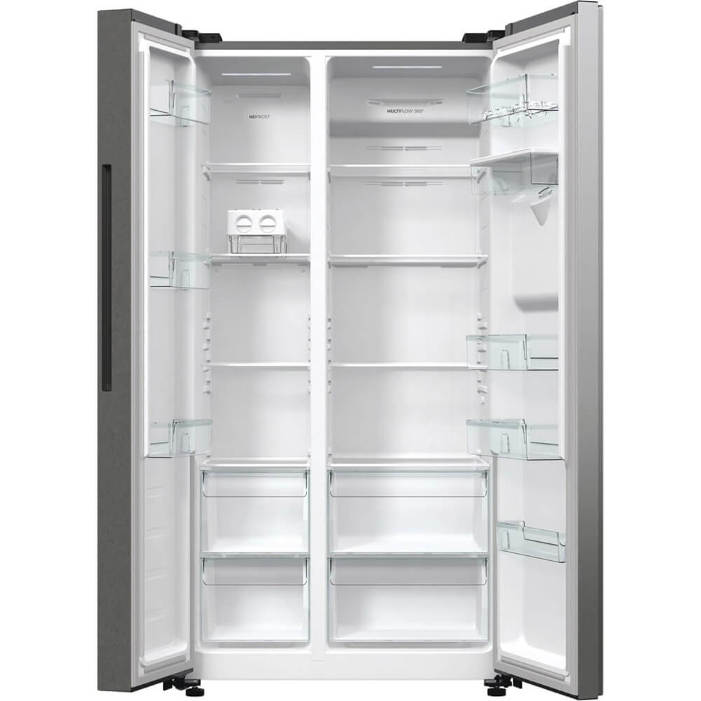 Холодильник Gorenje NRR9185EAXLWD, цвет серебристый - фото 4