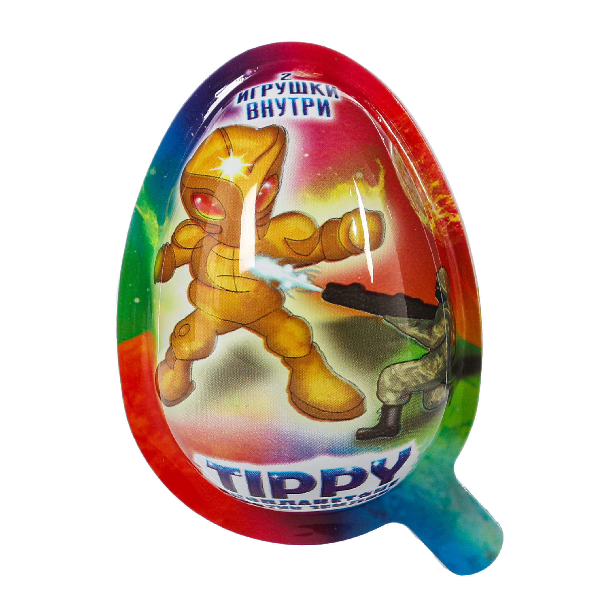 Яйцо Tasty шоколадное с игрушкой, 20 г яйцо шоколадное mega secret с игрушкой 20 г