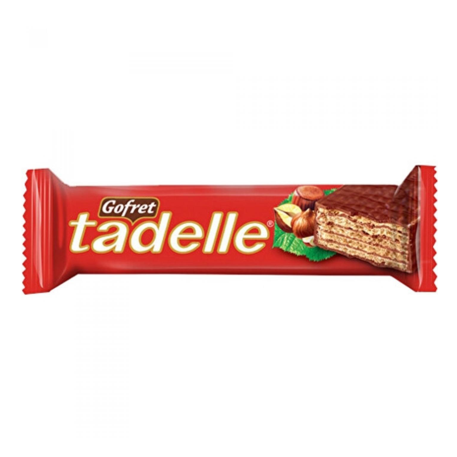 вафли sarelle с орехом и шоколадынм кремом в темном шоколаде 33 г Вафли Sarelle с ореховым кремом в молочном шоколаде, 35 г