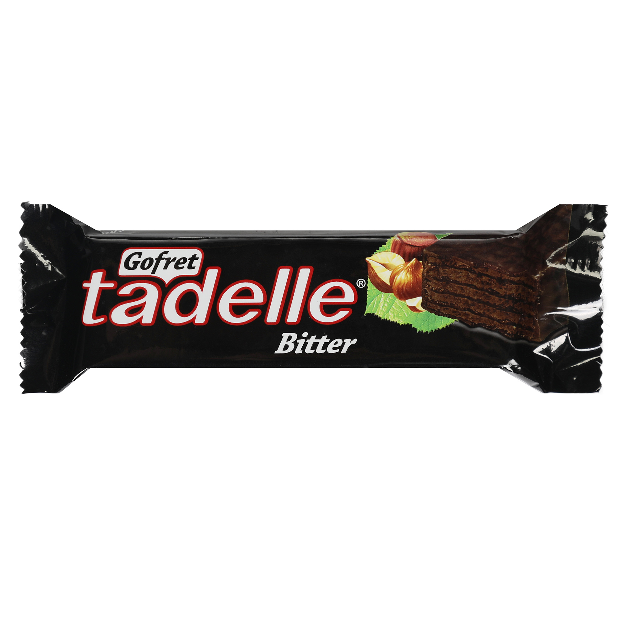 Вафли Sarelle с ореховым кремом в темном шоколаде, 35 г